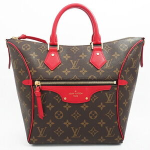 Louis Vuitton Tournelle Monogram Handbag Cerise Red